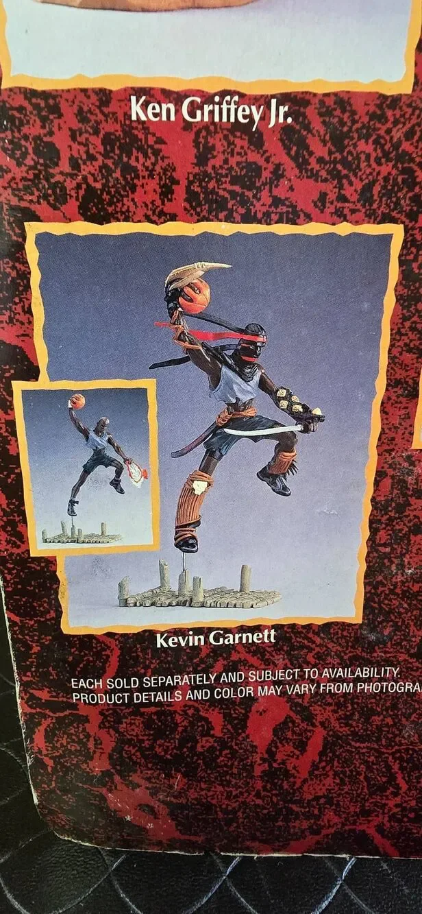 KEVIN GARNETT 1999 CrazyWorks SPORTS WARRIORS Sealed Figure #B16